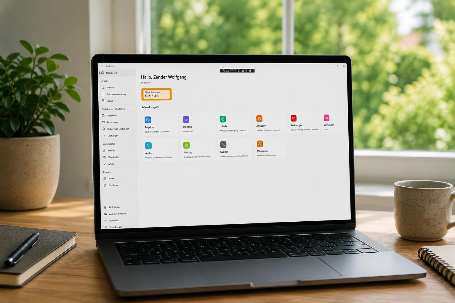 BauTag Pro V2 Screenshot